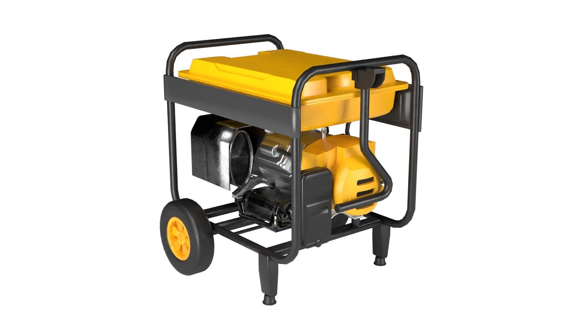 Electric Generator 3D model_4