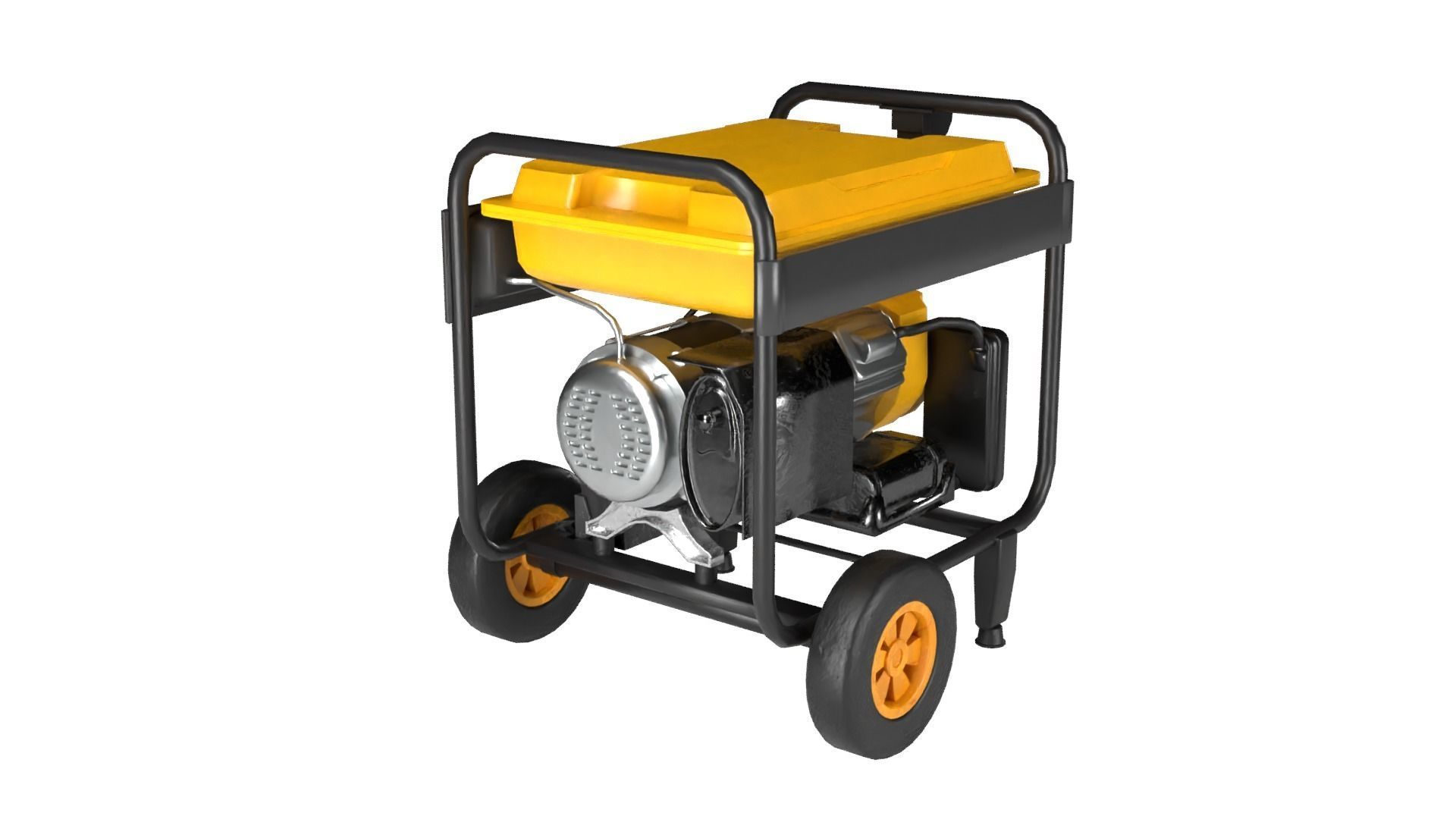 Electric Generator 3D model_2