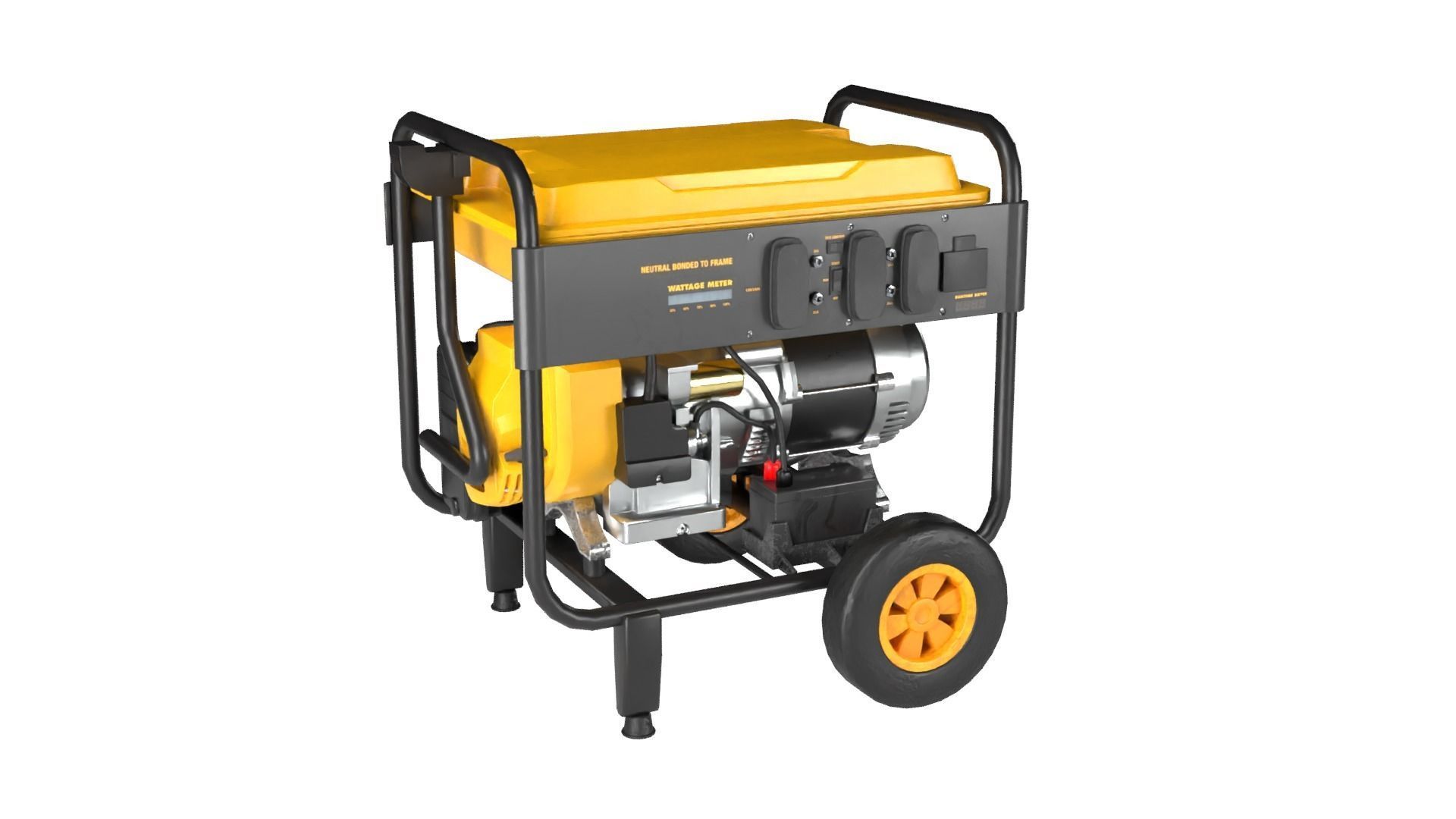 Electric Generator 3D model_6