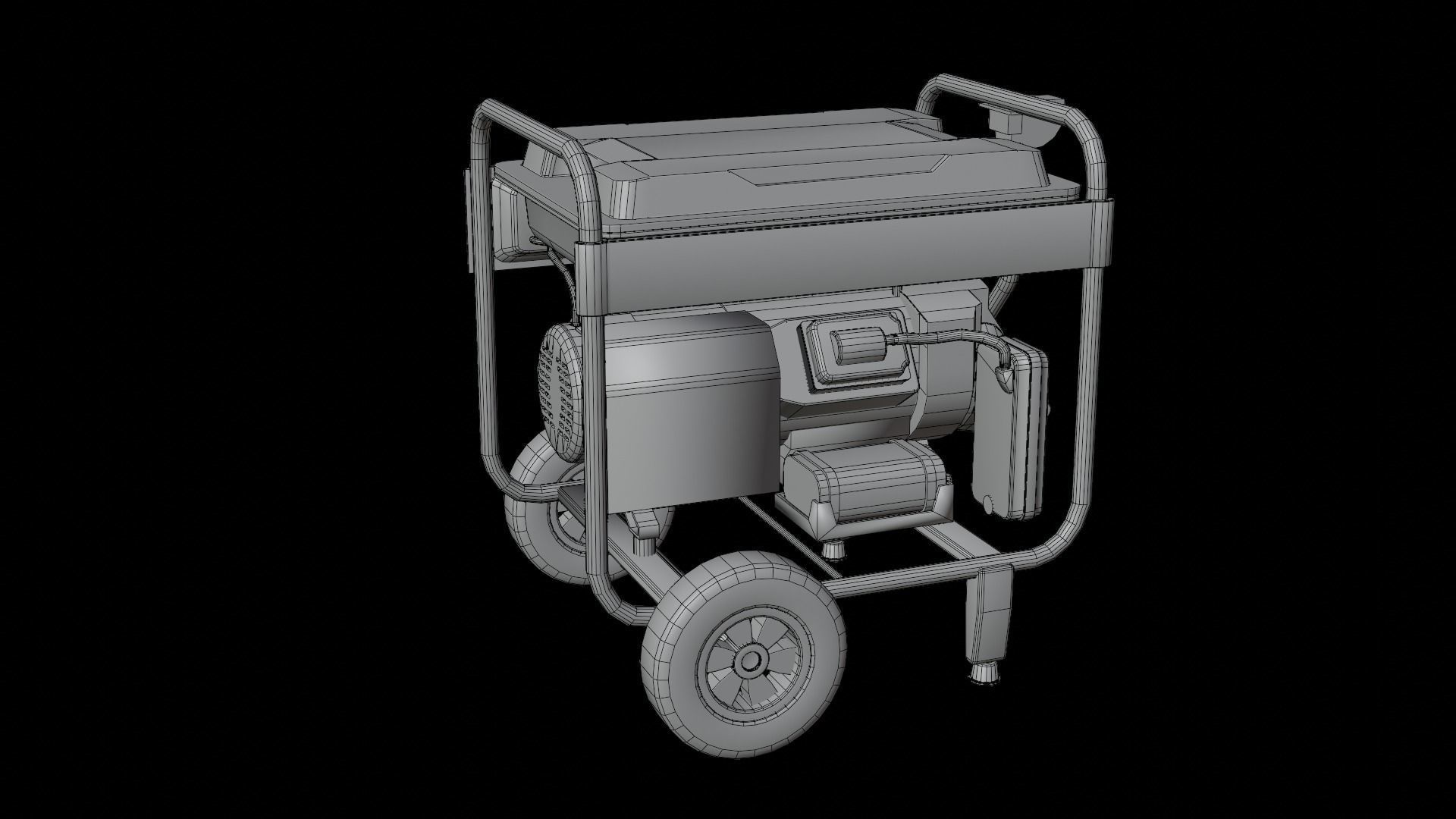 Electric Generator 3D model_7