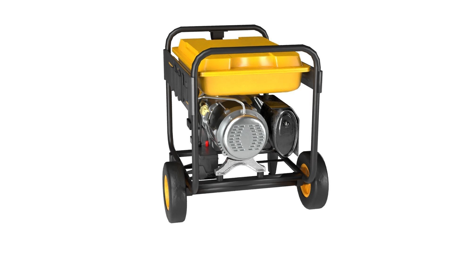 Electric Generator 3D model_1