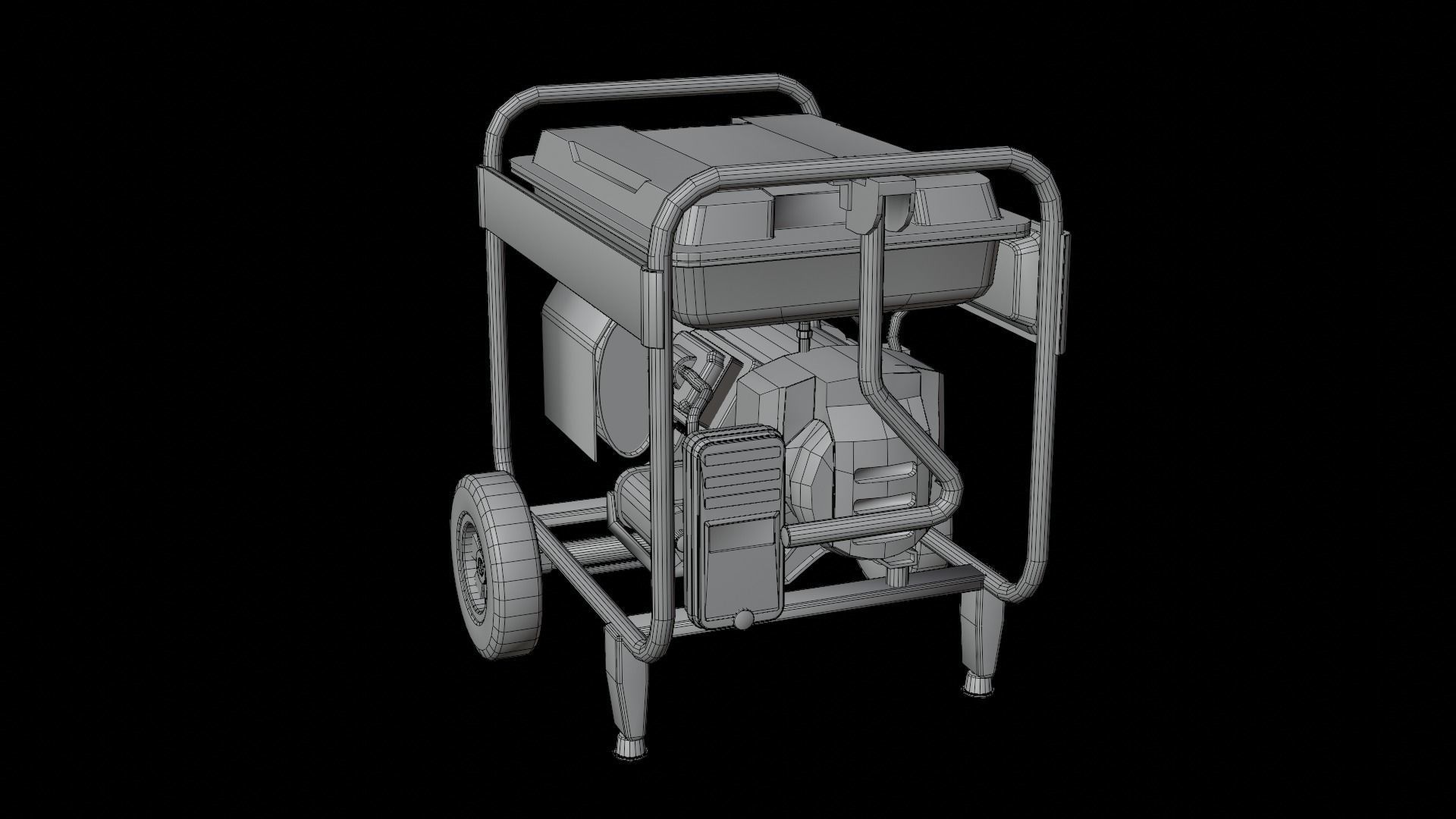 Electric Generator 3D model_9