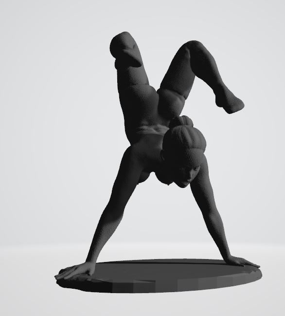 HAND STAND7 3D print model_4