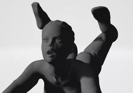 HAND STAND7 3D print model_0