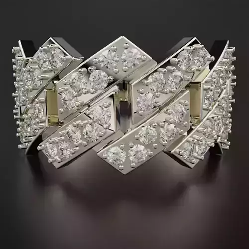 Cuban Ring 3D print model