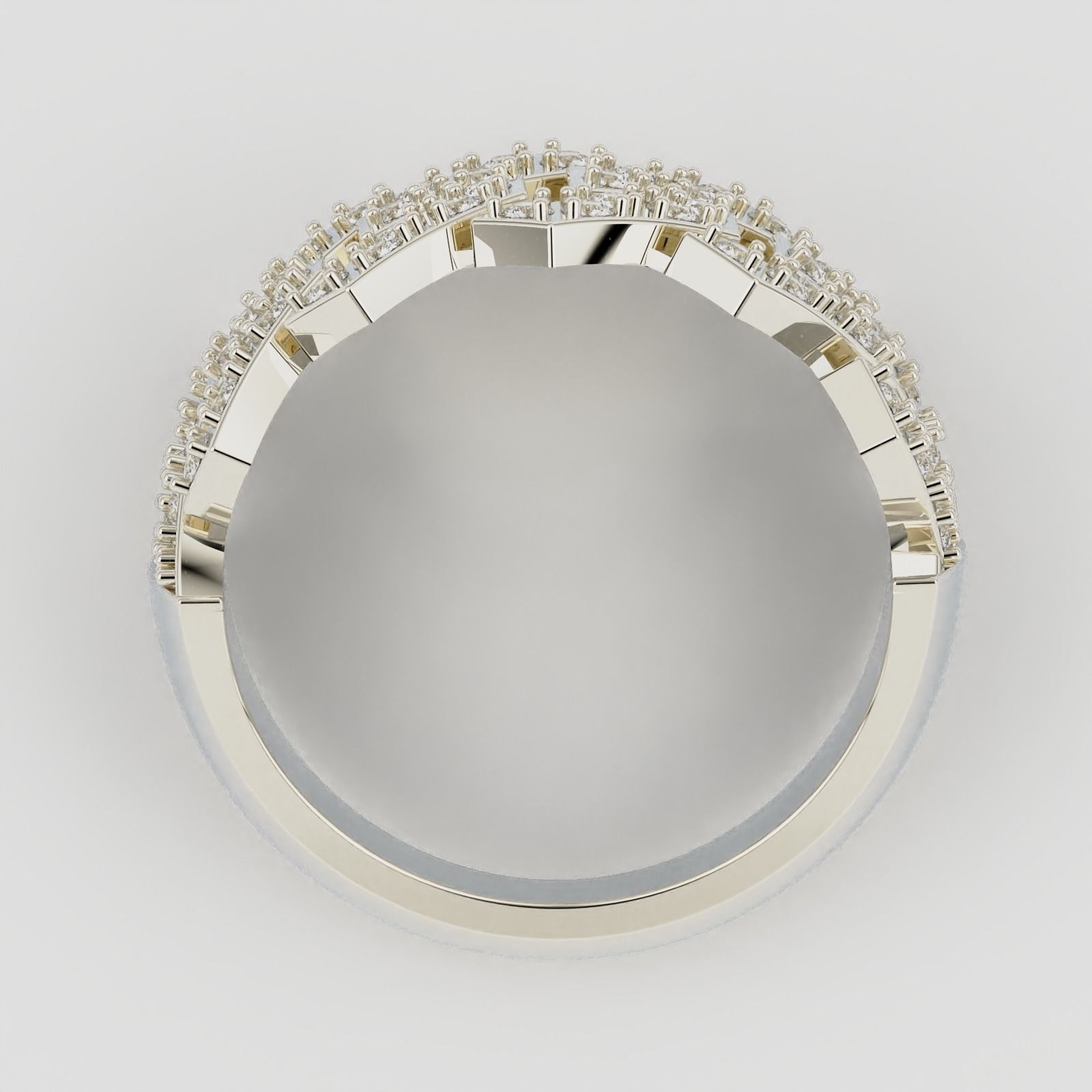 Cuban Ring 3D print model_6