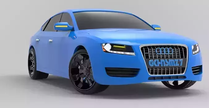 Audi A5 3d Model 3D model