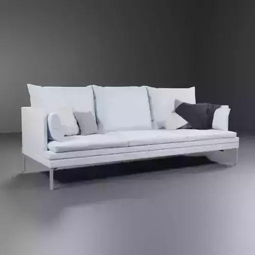 sofa light blue