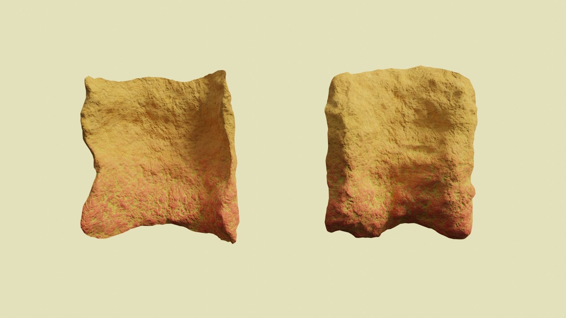 Environmental Funky Rocks Vol5 - Game Ready and PBR Low-poly 3D model_22