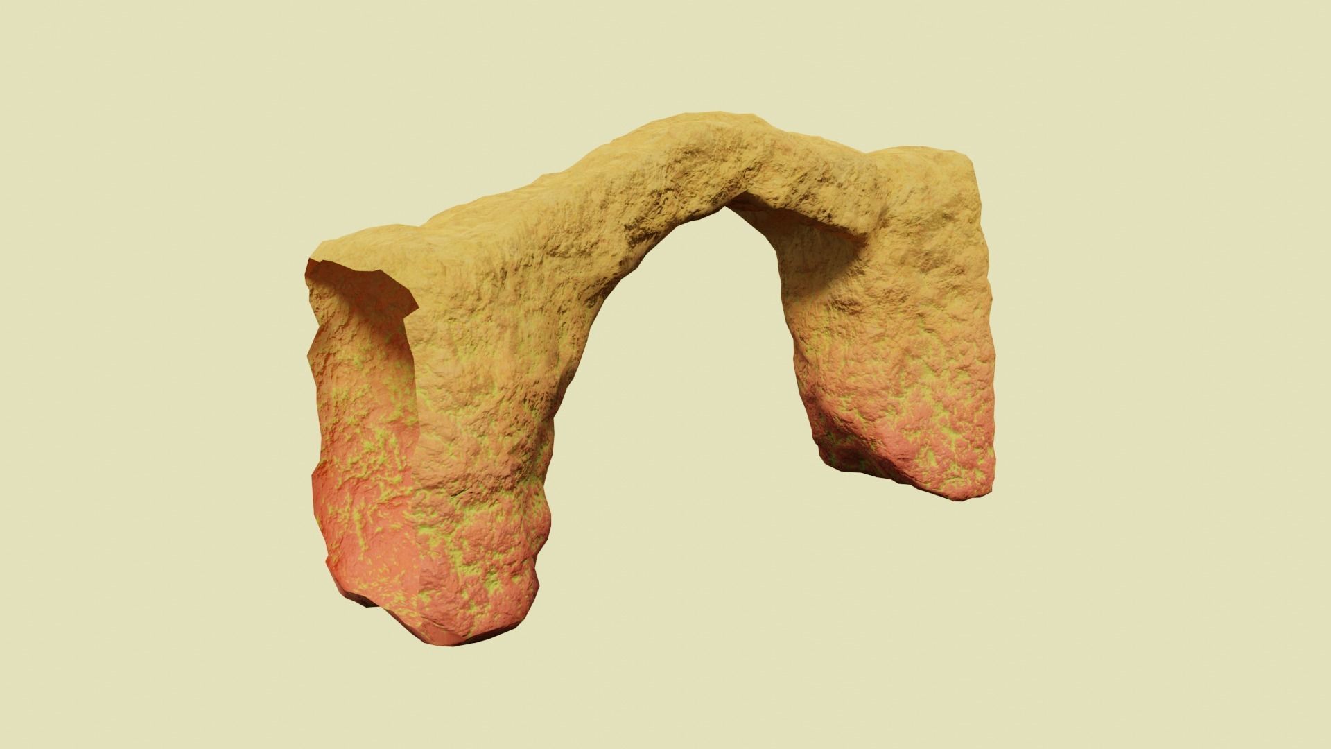 Environmental Funky Rocks Vol5 - Game Ready and PBR Low-poly 3D model_26