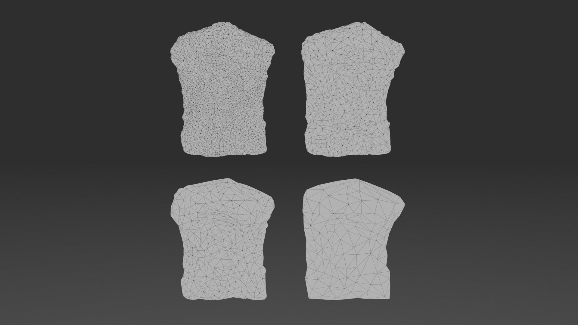 Environmental Funky Rocks Vol5 - Game Ready and PBR Low-poly 3D model_54