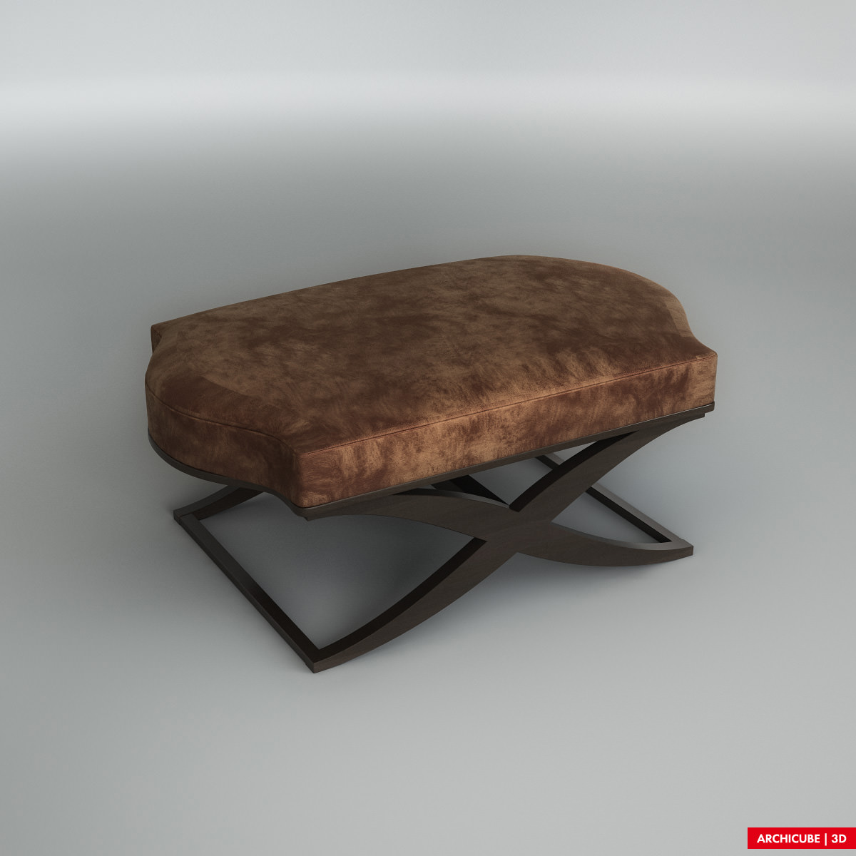 Classic Bench 006 3D model_2