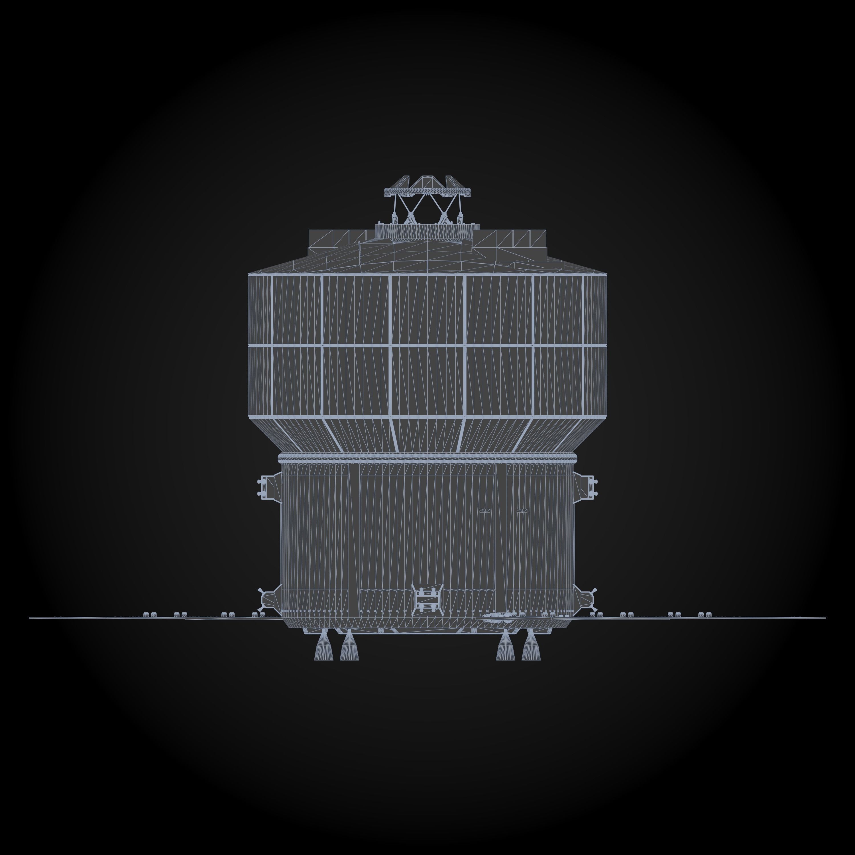 Airbus Moon Cruiser 3D model_4