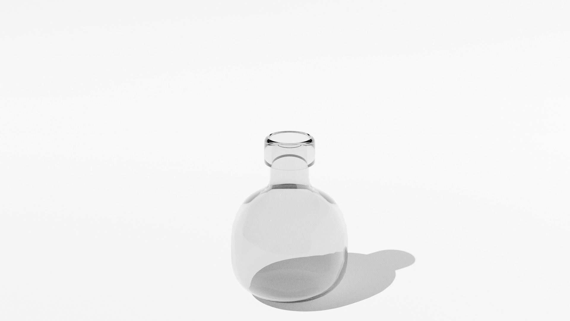 Glass bottles 3D model_7