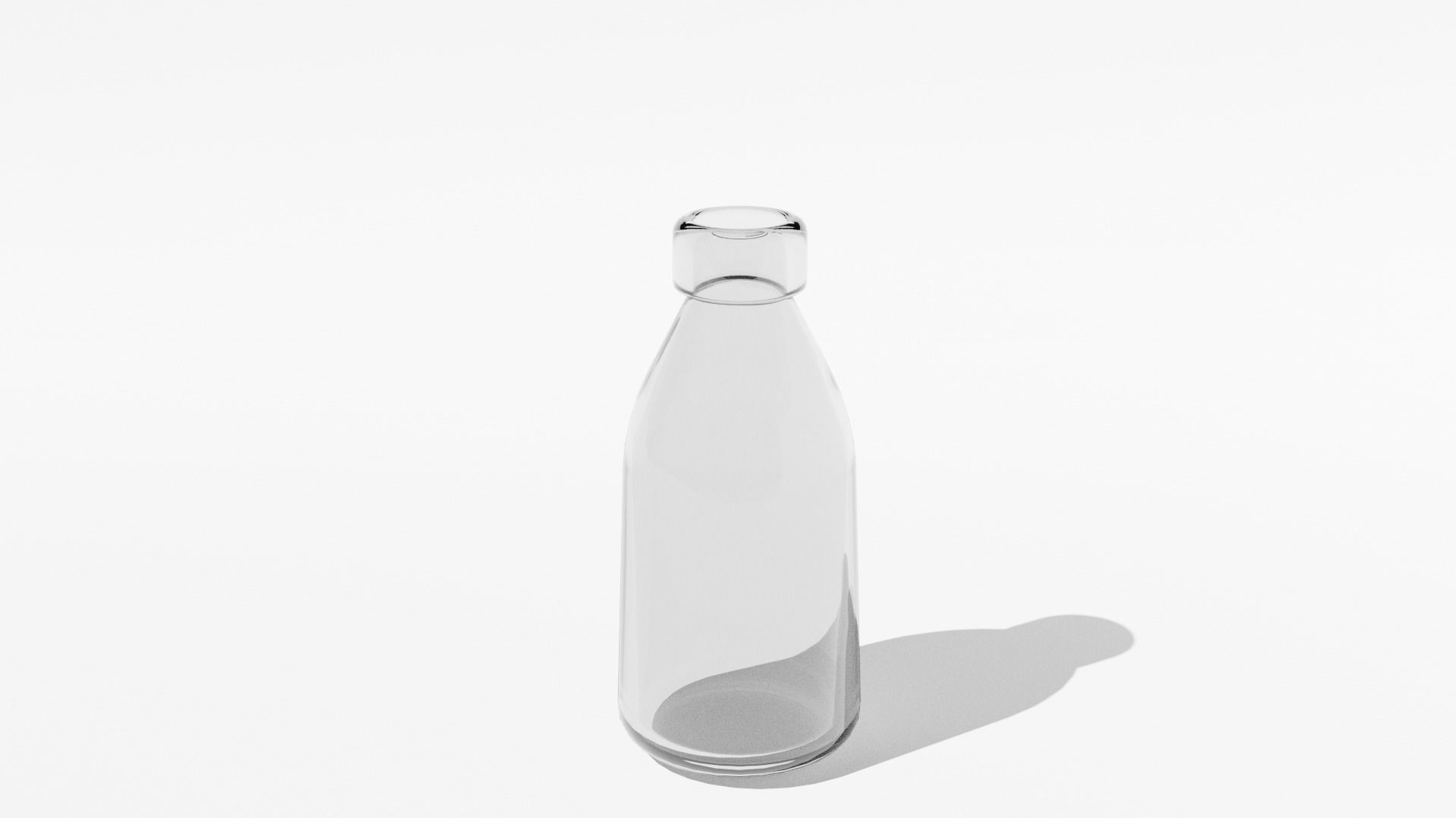 Glass bottles 3D model_10