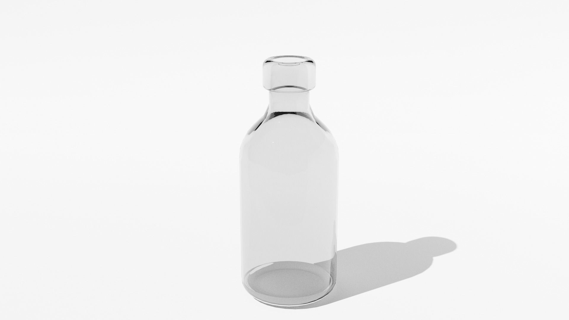 Glass bottles 3D model_5