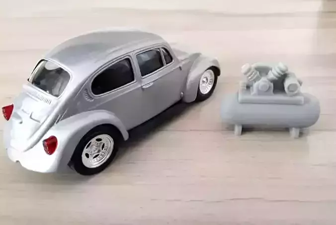 Air Compressor - Garage scale 1-43 Diorama Garage 3D print model