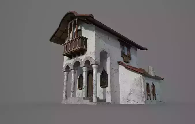 Residential medieval house