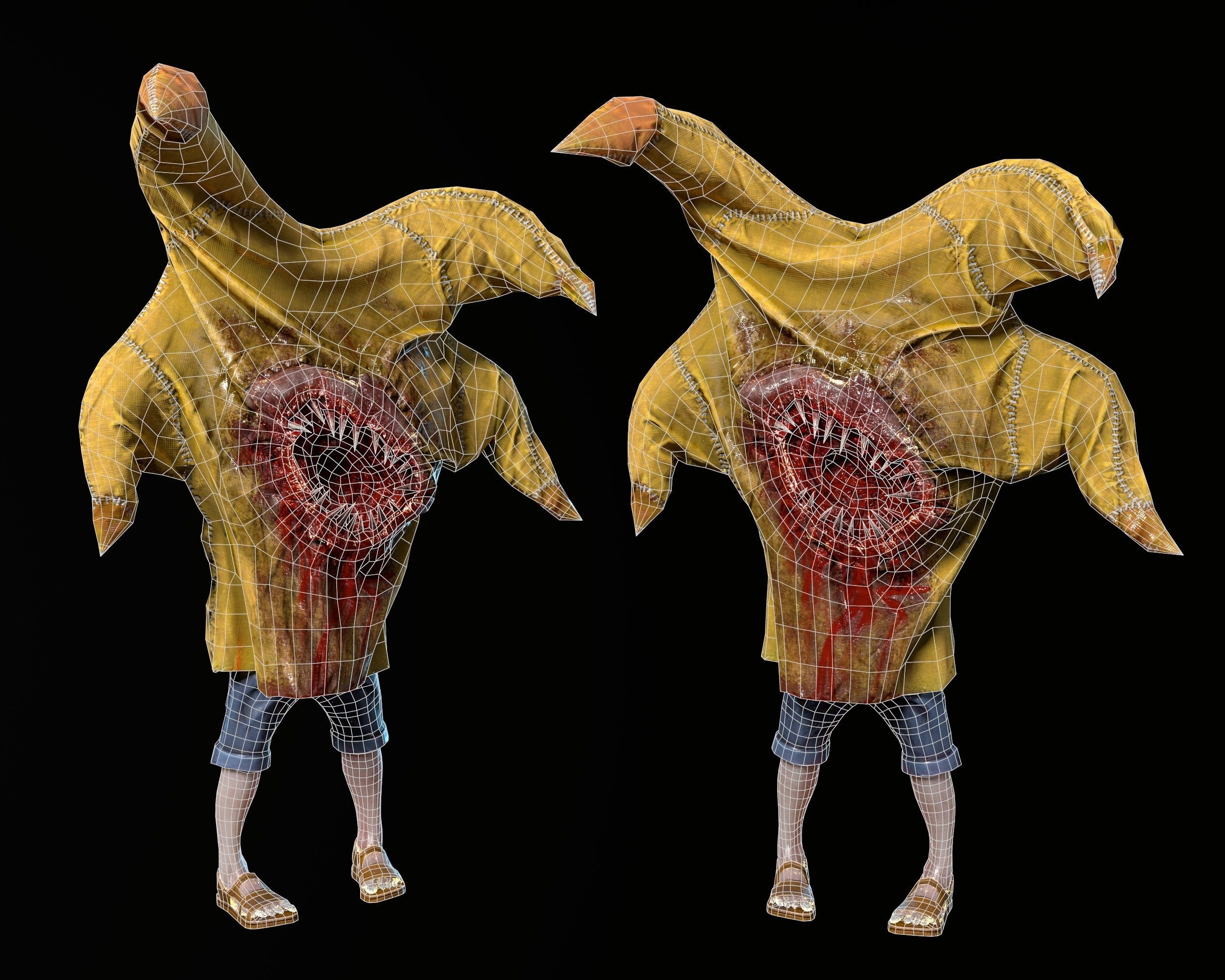 Chd1 Patrick Low-poly 3D model_4