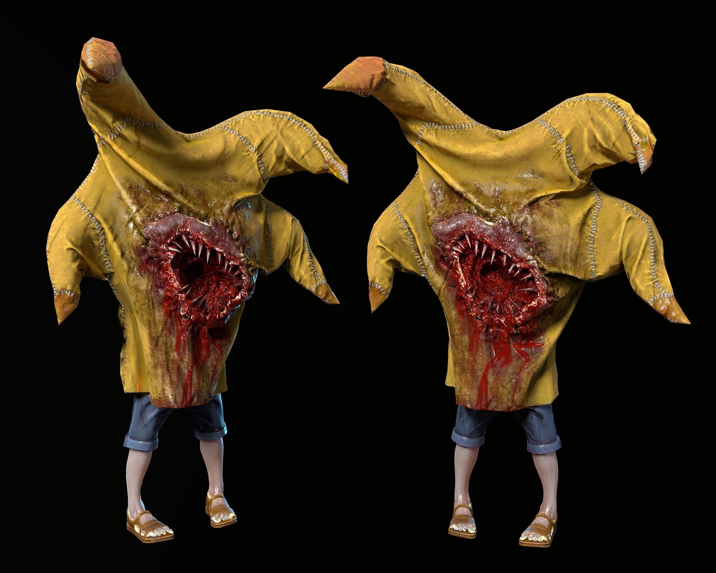 Chd1 Patrick Low-poly 3D model_3