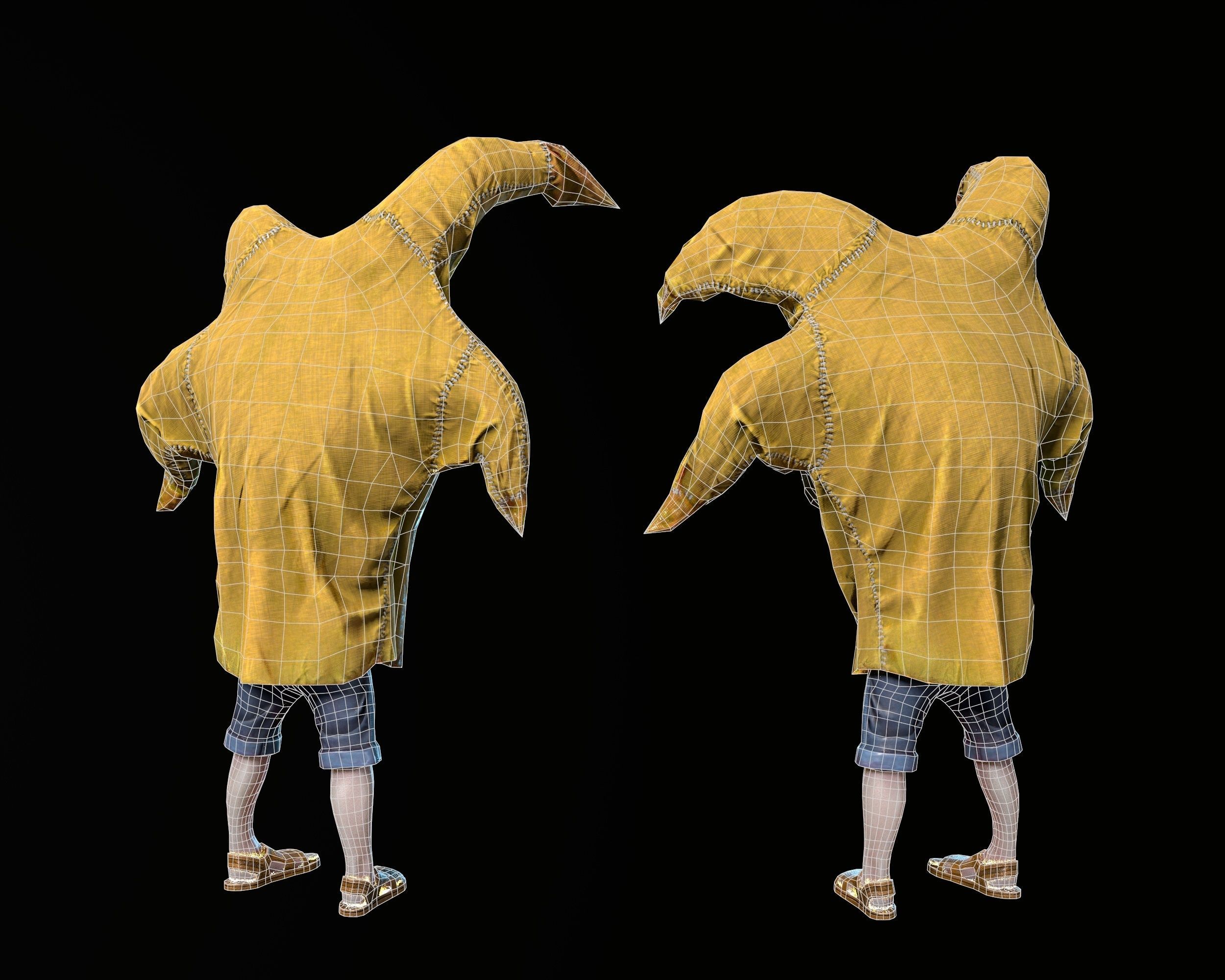 Chd1 Patrick Low-poly 3D model_6