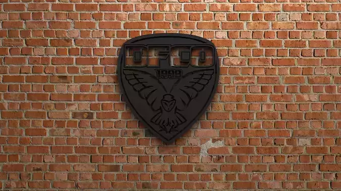 Dijon FCO Logo 3D model