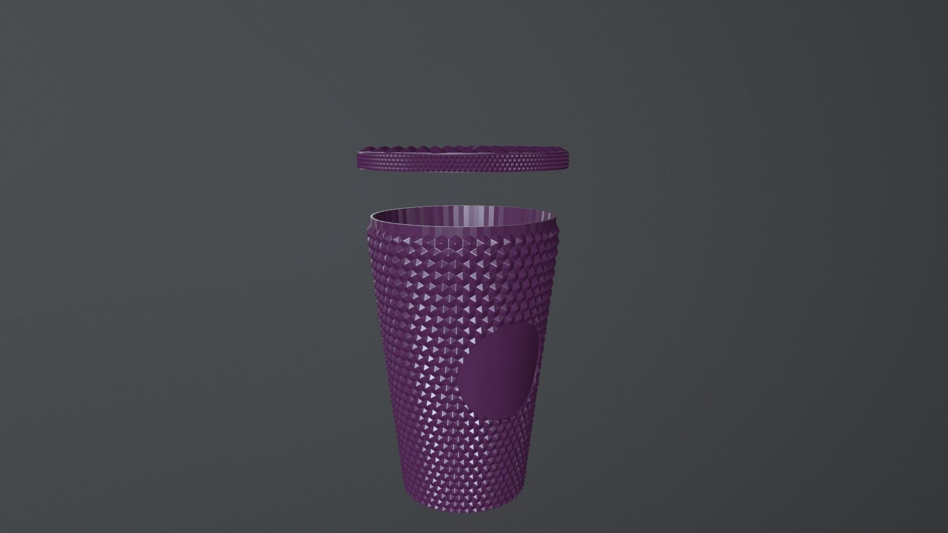 Coffee cup 3D model 16 units 3D print model_3