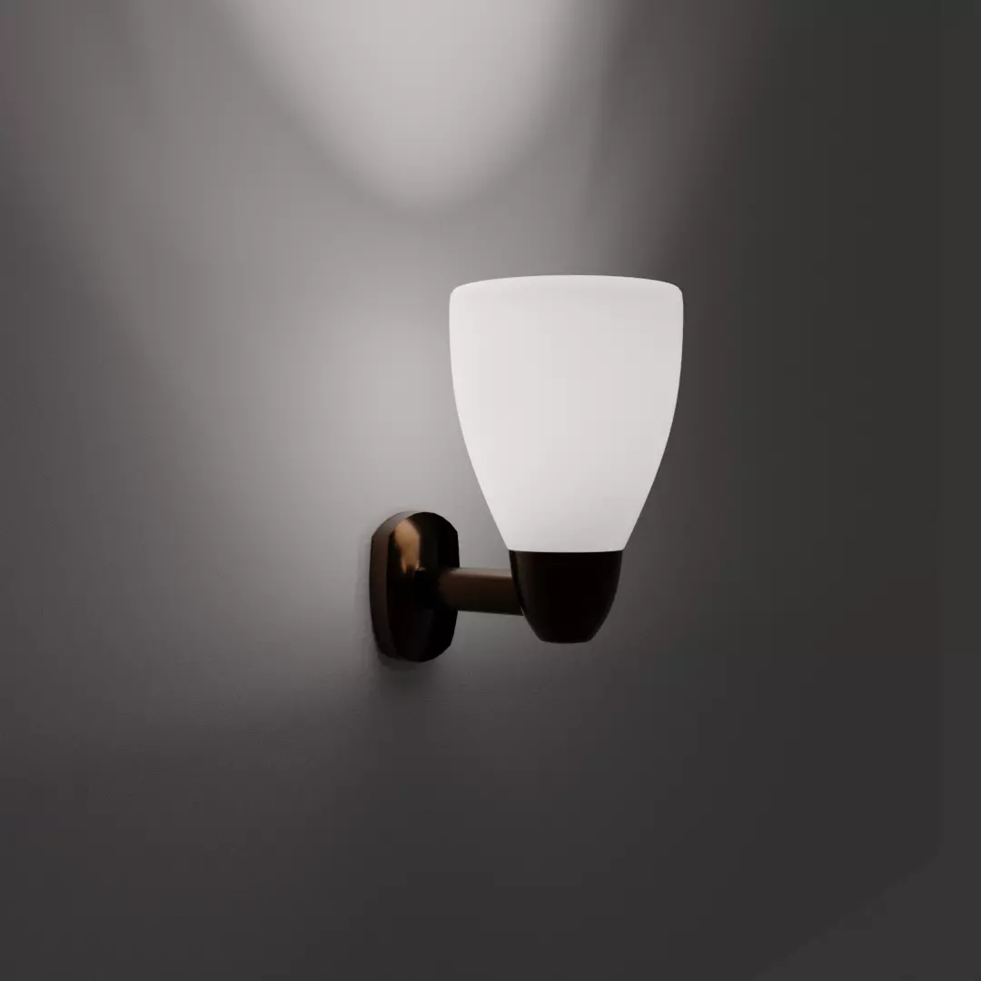 Wall Lamp with IES Free 3D model