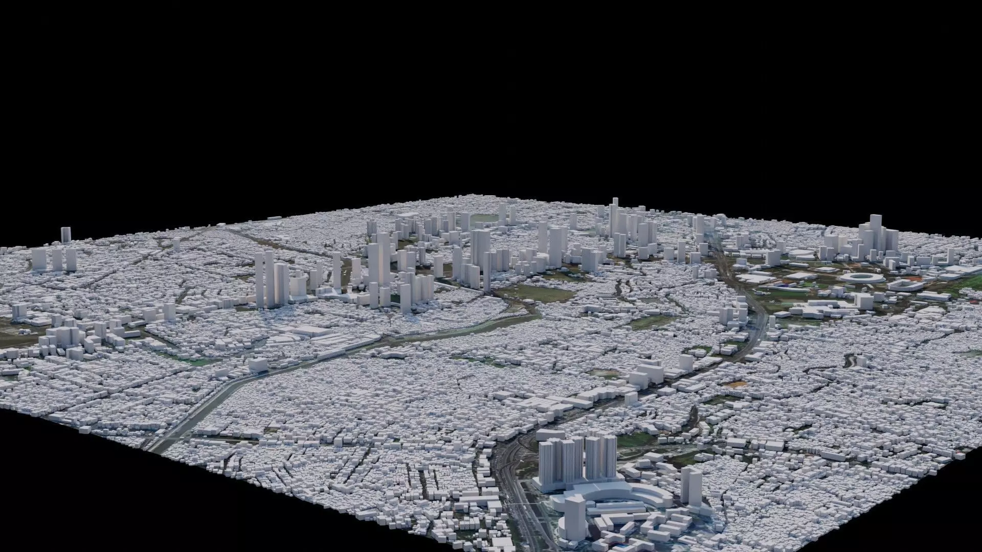 Jakarta - Indonesia 3D model_0