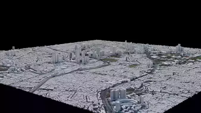 Jakarta - Indonesia 3D model