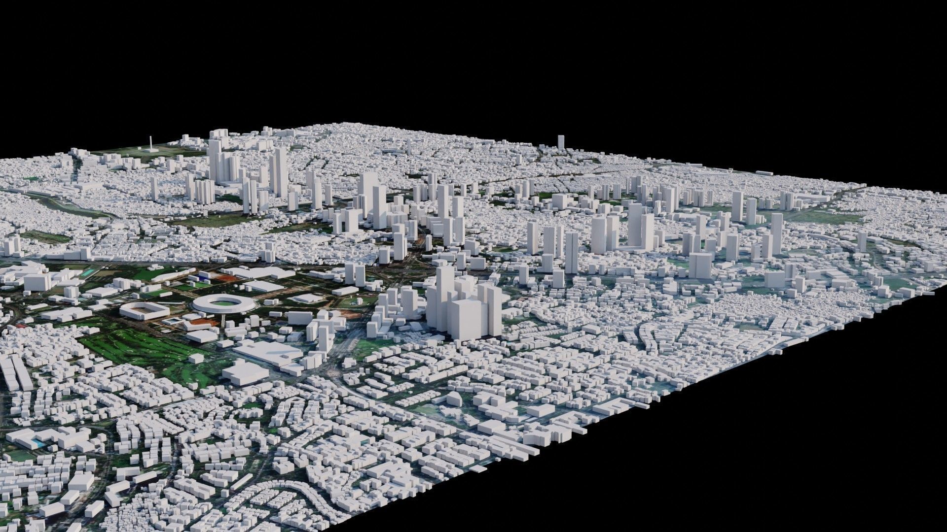 Jakarta - Indonesia 3D model_2