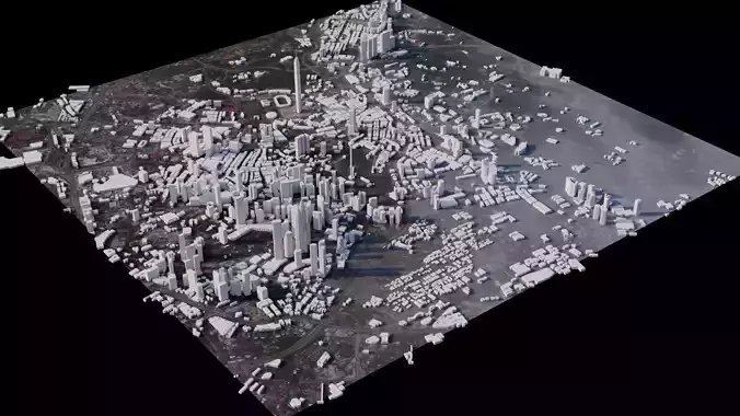 Kuala Lumpur - Malaysia 3D model