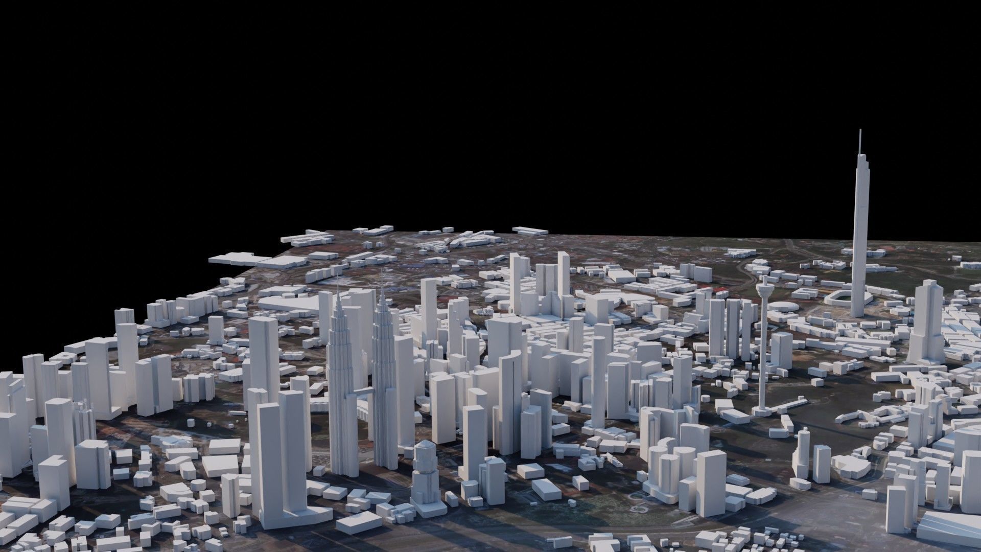 Kuala Lumpur - Malaysia 3D model_2
