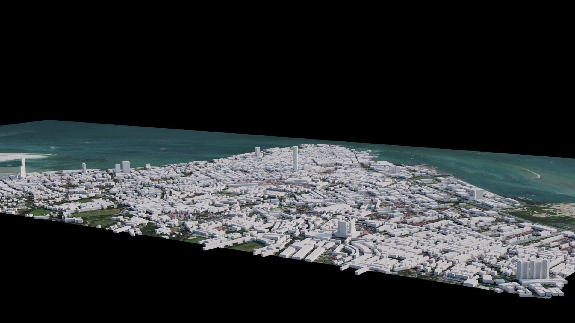 George Town Of Penang - Malaysia 3D model_1