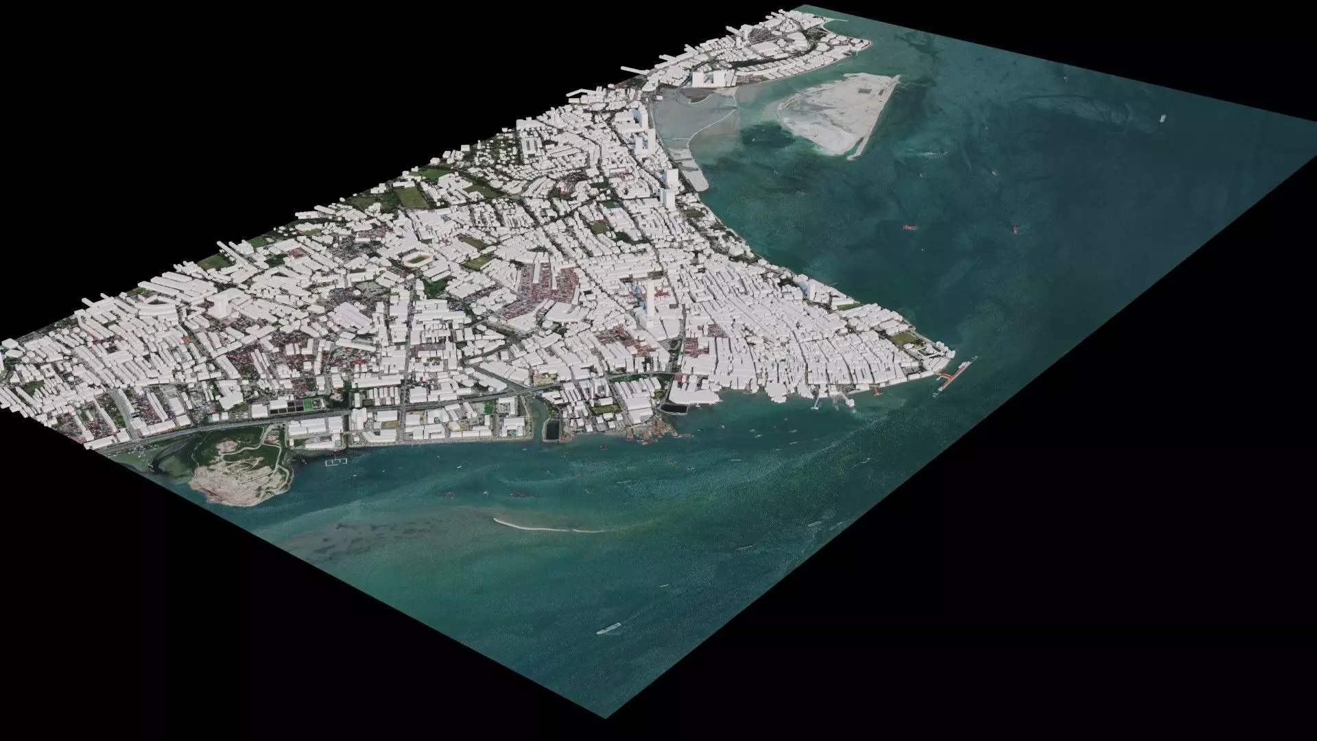 George Town Of Penang - Malaysia 3D model_0