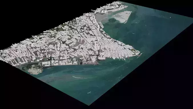 George Town Of Penang - Malaysia 3D model