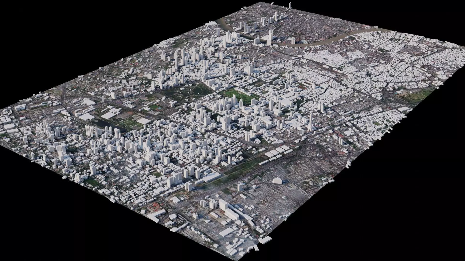 Bangkok - Thailand 3D model