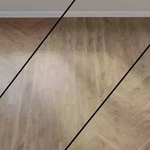 Laminate Ter Hurne Grand Line Copper Brown Oak 1843 3D model