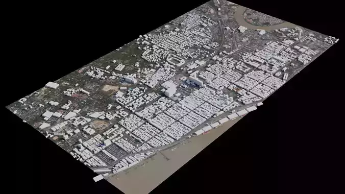 Yangon - Myanmar 3D model