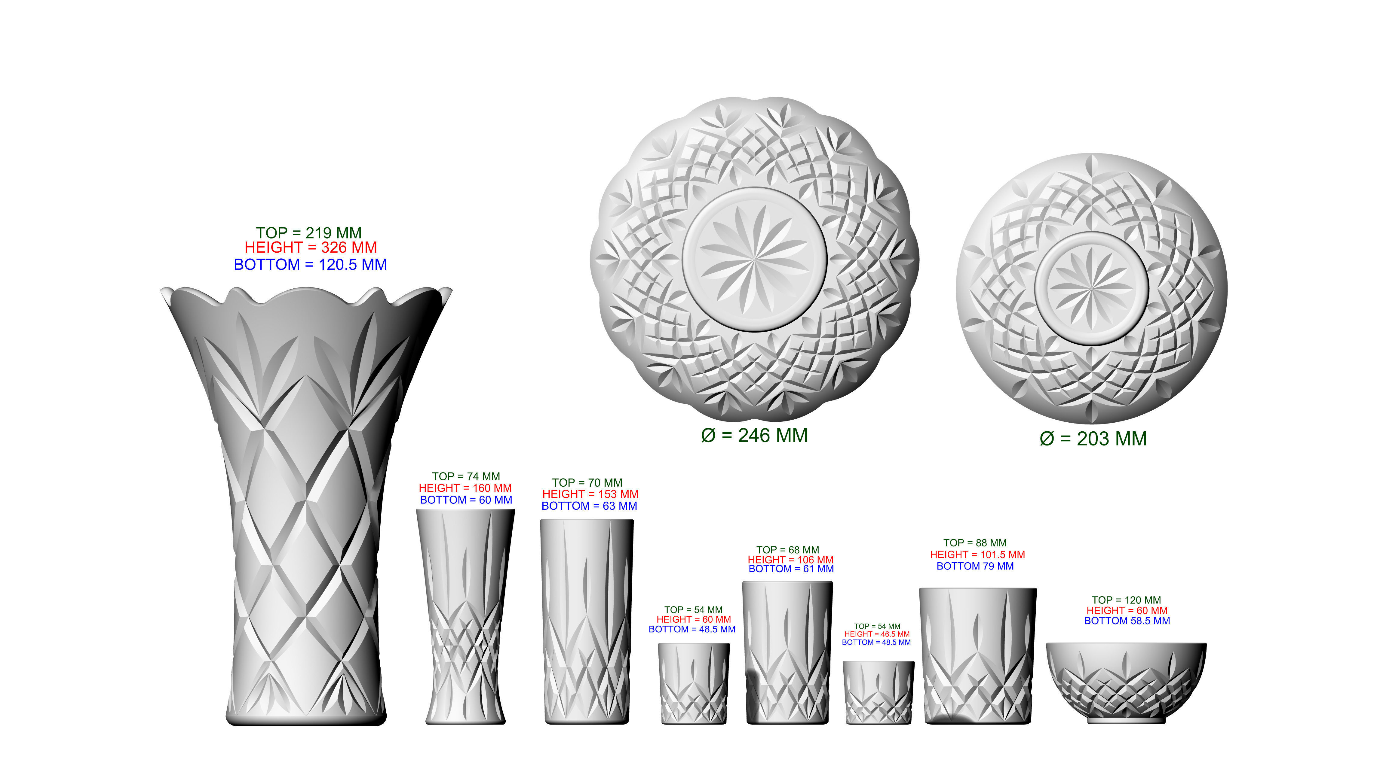DECORE  SET 002 3D print model_4