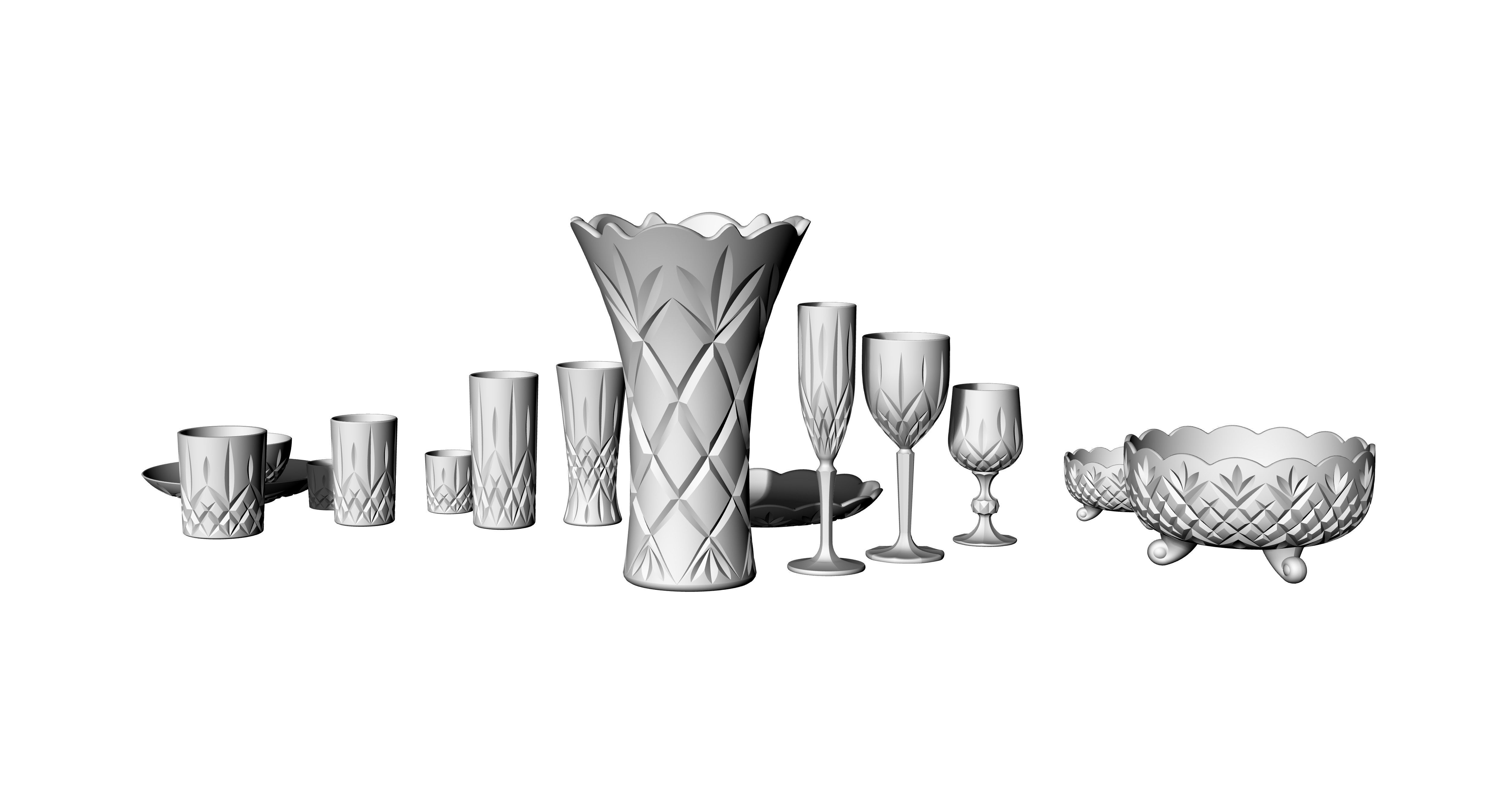 DECORE  SET 002 3D print model_8