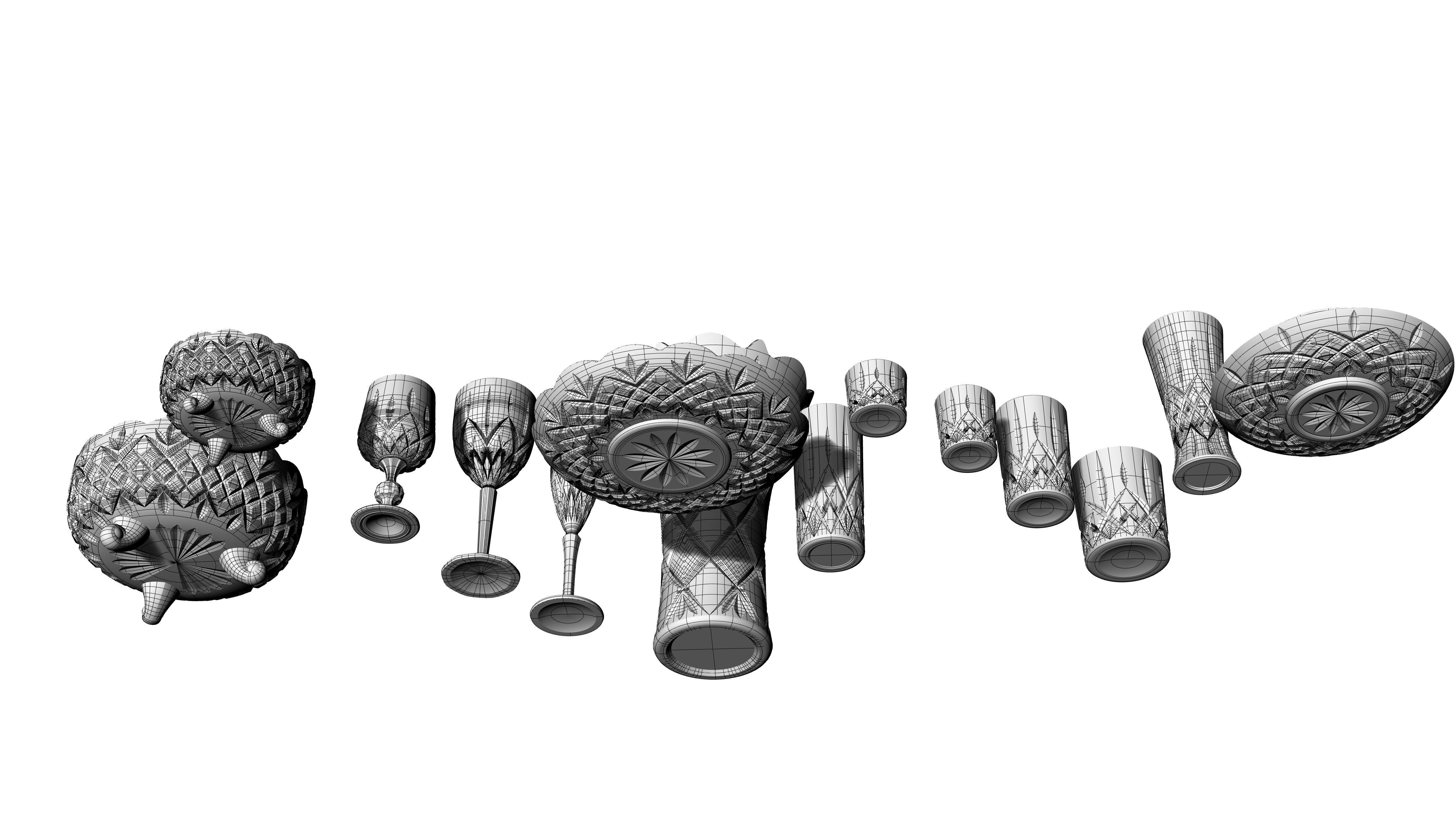 DECORE  SET 002 3D print model_12