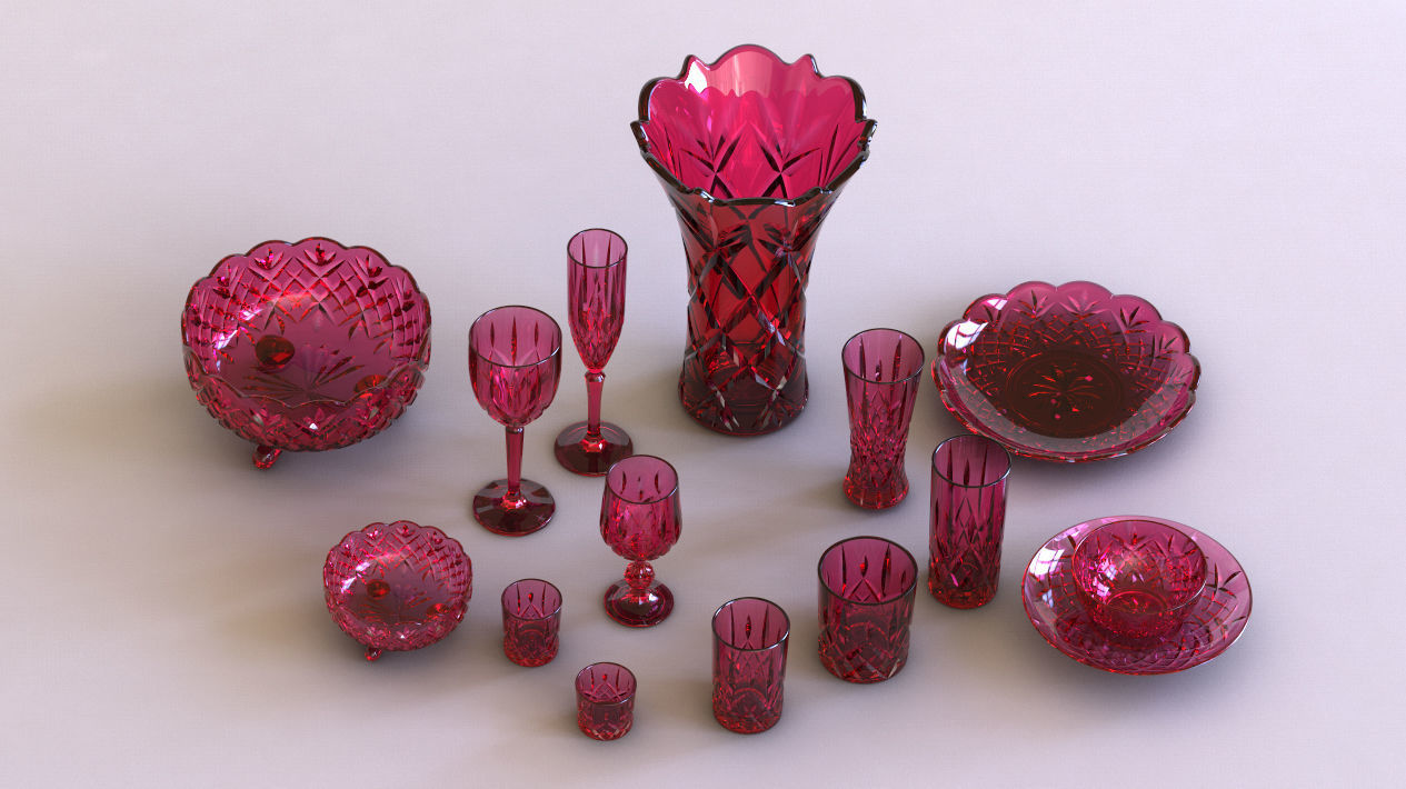 DECORE  SET 002 3D print model_2