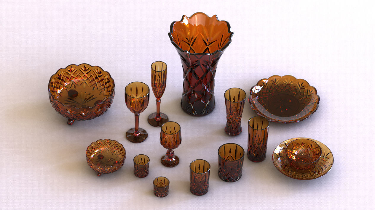 DECORE  SET 002 3D print model_3