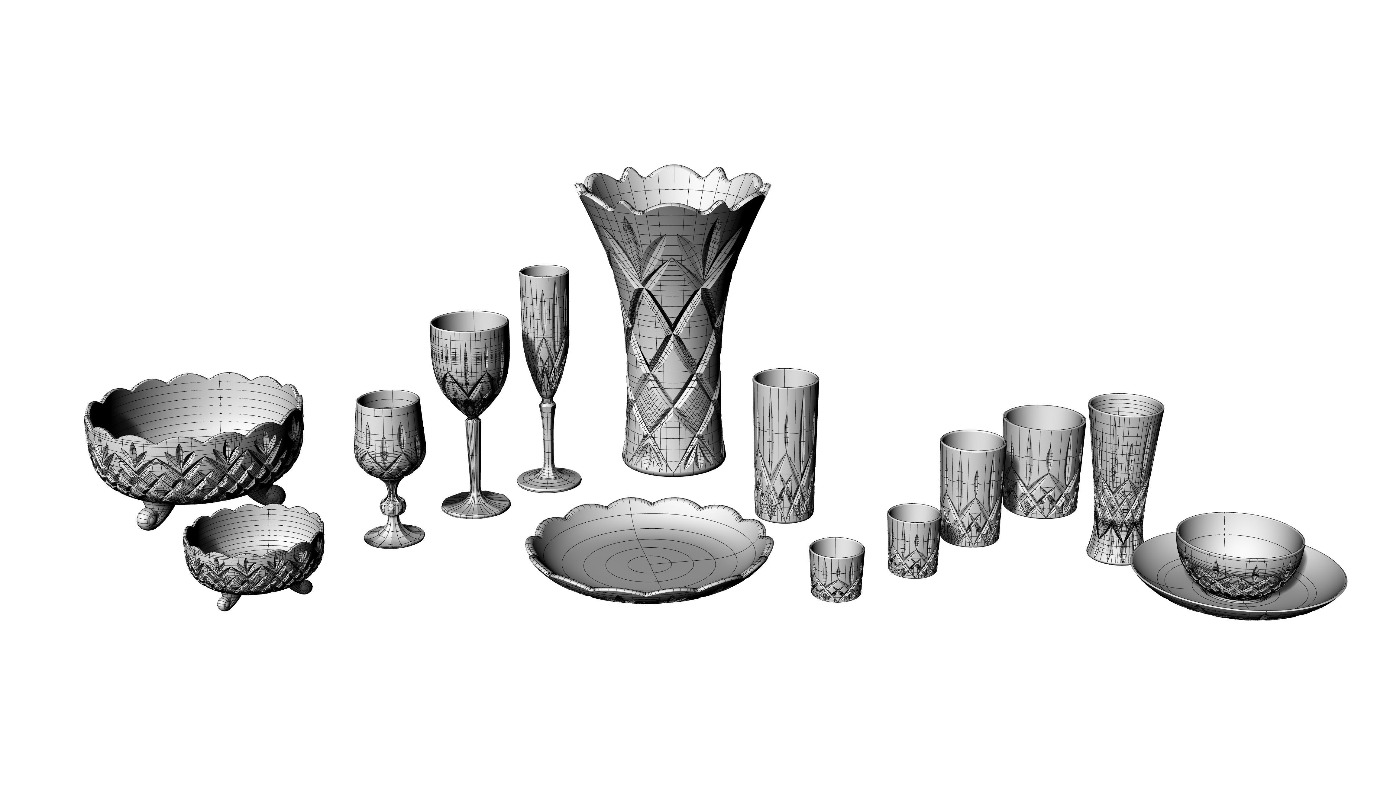 DECORE  SET 002 3D print model_10