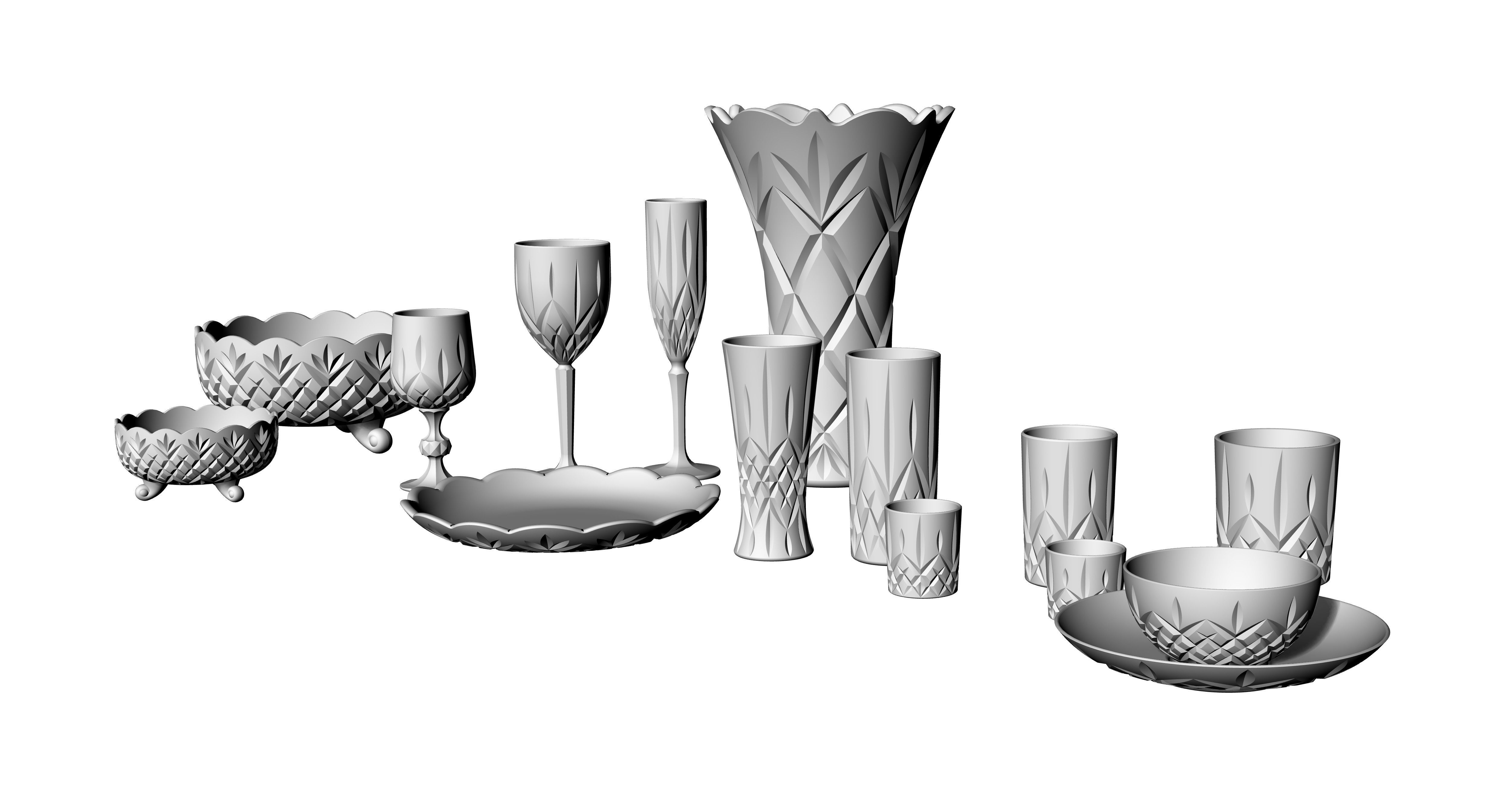 DECORE  SET 002 3D print model_6