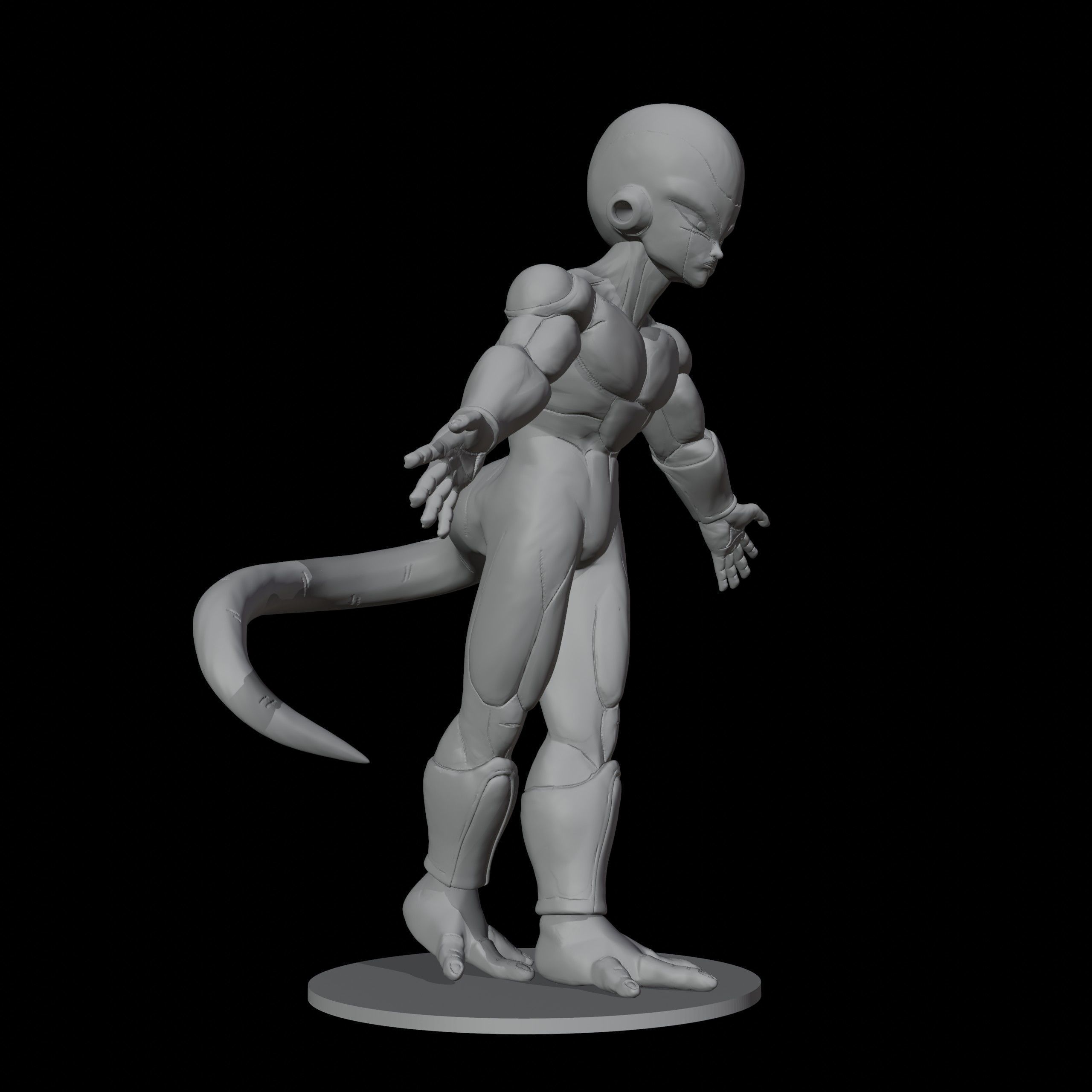 Frieza  3D print model_11