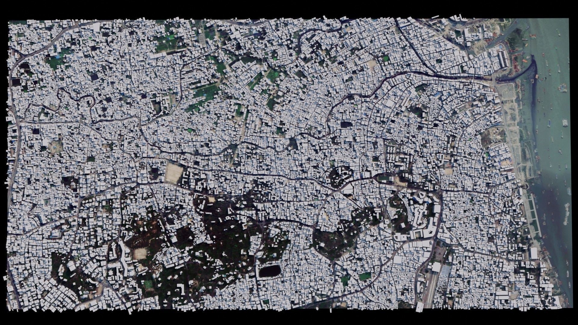 Chattogram - Bangladesh 3D model_2