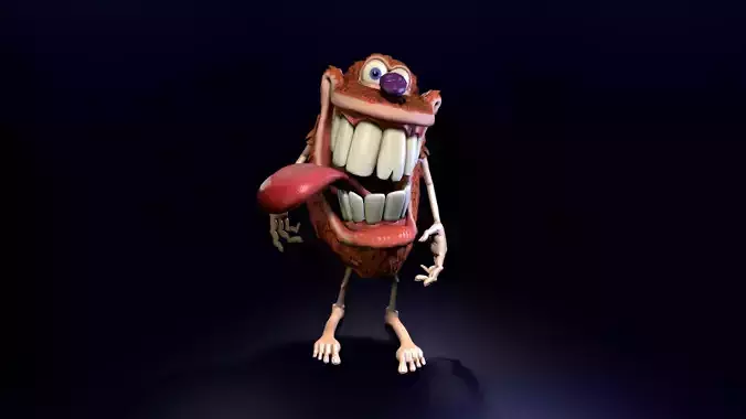 POGman cartoon monster