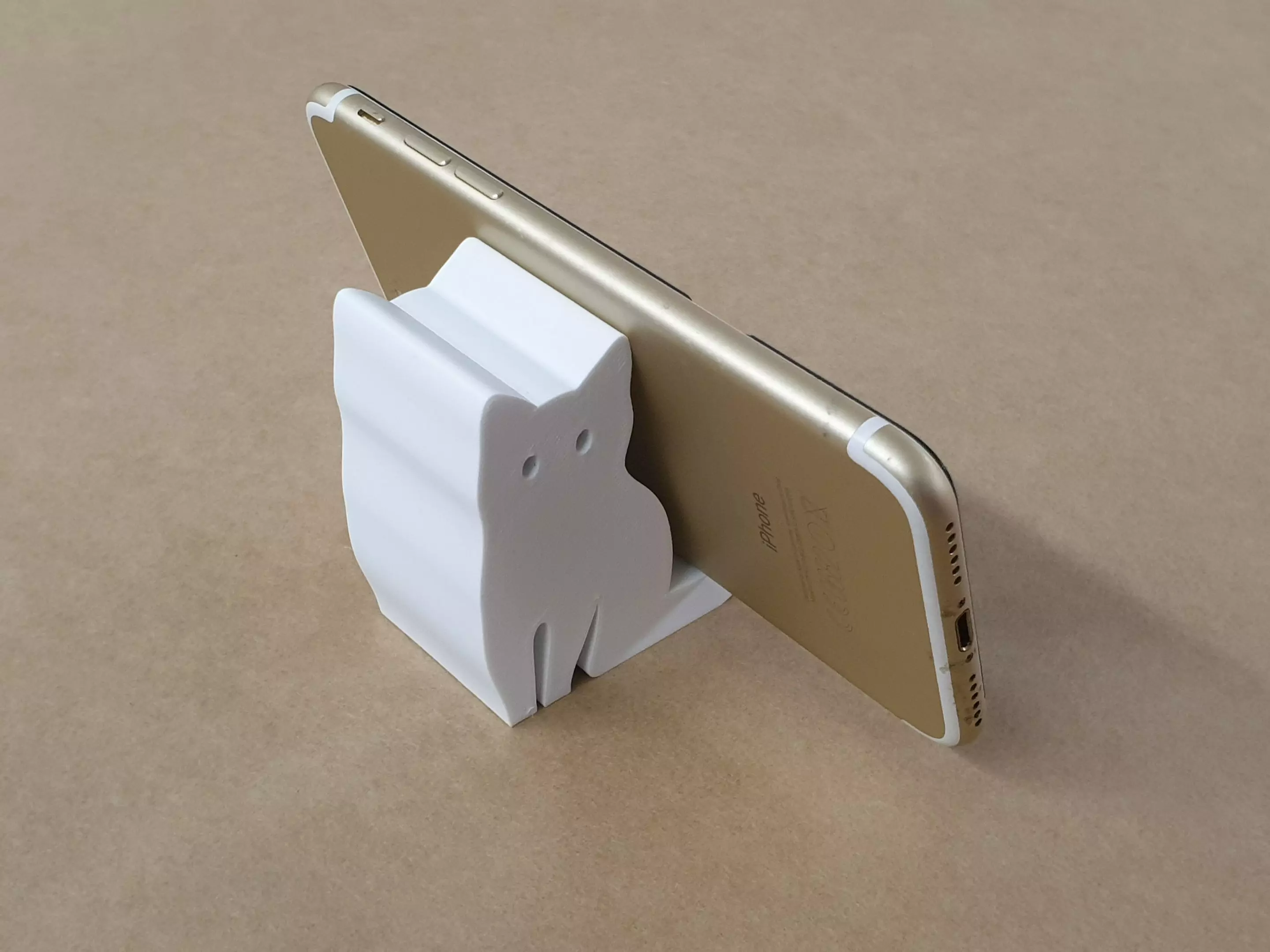 Phone Kitty Stand 3D print model